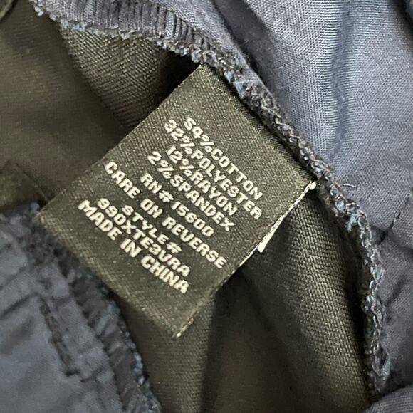 Violets & Roses Pedal Pusher Capri Pants Women’s 4/27 Navy Blue 20” Inseam NWOT - Picture 5 of 10